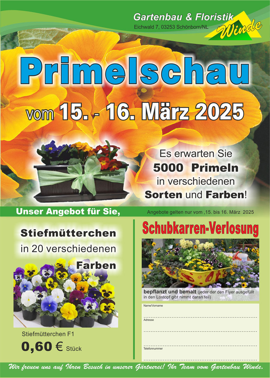 Gartenbau Winde